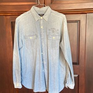 Polo Ralph Lauren Chambray Shirt Size L